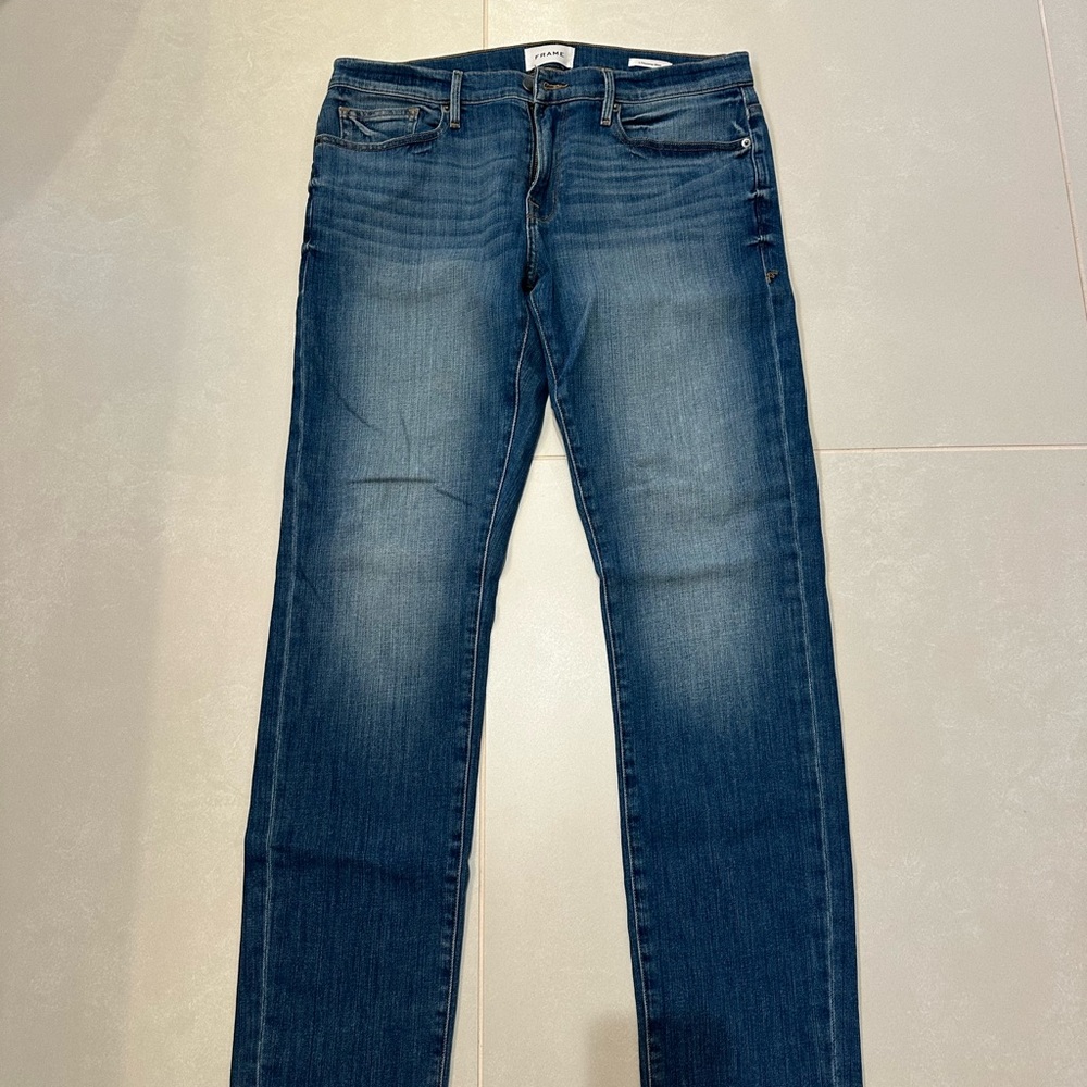 Men's Blue frame denim